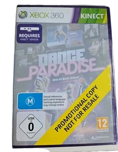 DANCE PARADISE, XBOX360, KINECT, DISQUE PROMO, NEUF SCELLÉ - Photo 1 sur 3
