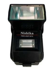 Nishika Twin Light 3010 Flash - Tested Working - Picture 1 of 4