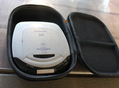 Reproductor de CD extra portátil Panasonic SL-S320 XBS de colección, PROBADO Foto 1 de 4