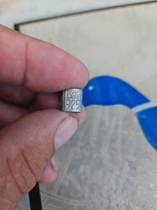 UNREPORTED 100% Federal BLUEWING TEAL DUCK "WRITE" style Band 925 Bird Leg Goose - Picture 1 of 5