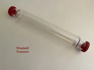 VINTAGE PYREX GLASS ROLLING PIN - GREAT CONDITION - Picture 1 of 4