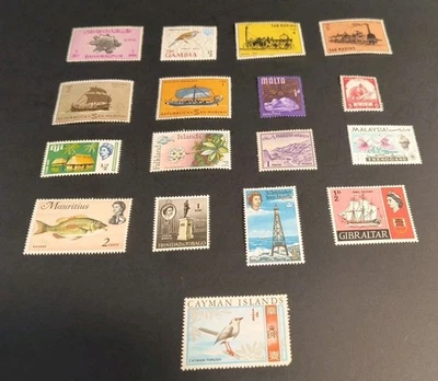 BRITISH COLONIES 16 stamps from different colonies in very good condition - Image 1 of 4