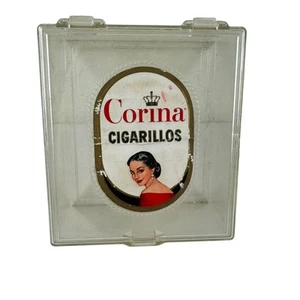 Estuche vacío vintage de cigarrillos Corina - Imagen 1 de 4