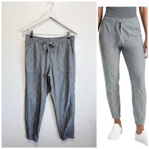 Pantaloni da jogging ATHLETA Farallon stampati grigio nero taglia 10 donna - Foto 1 di 11