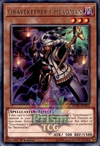 1st ed Gravekeeper's Headman rare SOFU-EN012 Yugioh - Picture 1 of 1