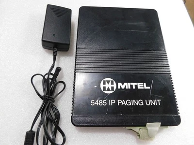 MITEL 5485 IP PAGING UNIT 50001754 / 56002713 W/POWER ADAPTER - Image 1 of 4