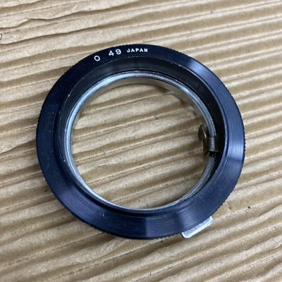 JAPANESE 49mm Reversing Macro ring adapter Olympus OM SLR fit - Image 1 of 2