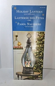Jumbo 20” Holiday Lantern with LED Light Plug In, Snowman, NIB - Picture 1 of 4