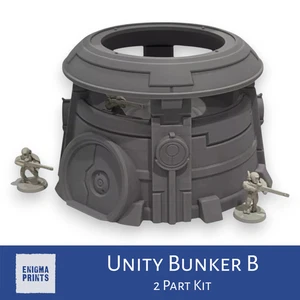 Unity Stronghold - 28mm Tau 3D Printed Terrain for Tabletop Wargaming - Bild 1 von 4