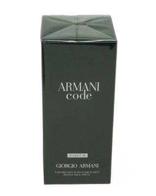 Giorgio Armani Code Parfum 125 ml Premium Herren Duft Parfüm Spray  Refillable. - Bild 1 von 3