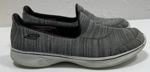 Zapatos sin cordones Skechers Go Walk 4 Goga Max para mujer 8 grises para caminar - Imagen 1 de 8