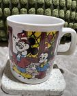 Vintage Kiln Craft 1987 Christmas Mickey & Minnie Mouse Carol Singing Mug