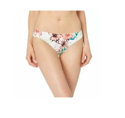 THE BIKINI LAB Tropical Oasis Cinched Back Hipster Bottom White Size S - Image 1 of 2