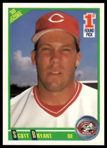 1990 Score #667 Scott Bryant - Picture 1 of 2