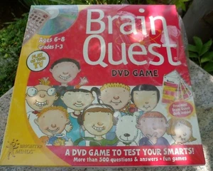 Brain Quest DVD Spiel Brighter Minds pädagogisches Spielen im Fernsehen brandneu - Bild 1 von 7