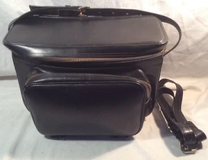 Collectable Large Vintage Kam Lung Calfskin Camera Bag/Case, Solid Main Body - Picture 1 of 12