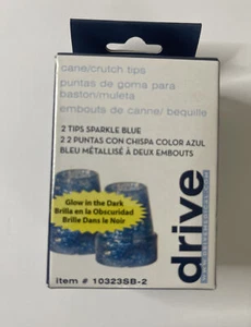 Punta canna incandescente blu scintillante Drive Medical Sparkle (2 confezioni) - Foto 1 di 7
