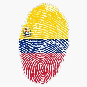 Huellas Venezuela Vinyl Waterproof Sticker Decal Car Laptop Wall Window Bumper - Picture 1 of 1