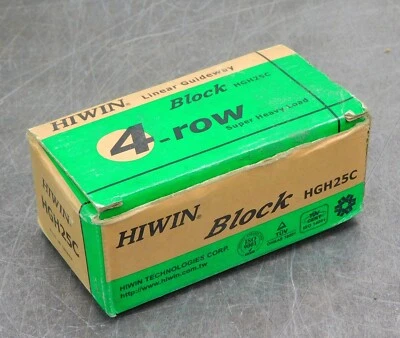 Bloque guía lineal Hiwin HGH25C 4 filas Foto 1 de 4