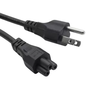 6 Feet 3 Prong AC Mickey Power Cord Cable for Dell Toshiba HP ASUS Laptop - Picture 1 of 4
