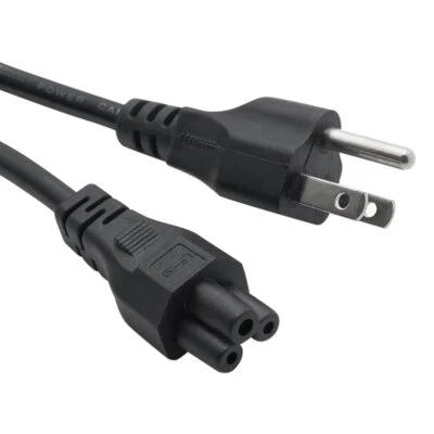 6 Feet 3 Prong AC Mickey Power Cord Cable for Dell Toshiba HP ASUS Laptop - Image 1 of 4