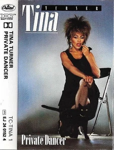 TINA TURNER PRIVATE DANCER CASSETTE ALBUM Electronic, Pop Rock, Vocal - Picture 1 of 12