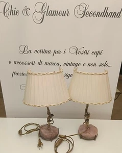 LAMPADE-ABAT JOUR IN ARGENTO E QUARZO - Foto 1 di 11