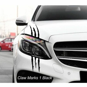 LARGE-SIZED CAR DECALS - CLAW MARKS - 2 COLOR CHOICES - Picture 1 of 5