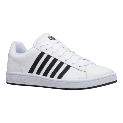 K-Swiss Court Winston Zapatillas de Hombre Deportiva 06154-117-M Blanco / Negro - Imagen 1 de 4