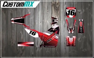 OSET MX 10 GRAPHICS KIT DECALS STICKERS ELECTRIC BIKE MX 10 - Picture 1 of 1