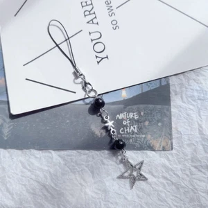 Fashion Minimalist Star Phone Strap Y2k Metal Phone Lanyard Cellphone Chains _yi - Zdjęcie 1 z 5