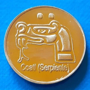 Aztec 2 Centavos 2012 UNC Snake - Aztecs Central America unusual coinage - Picture 1 of 2