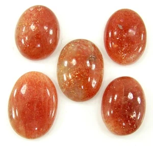 Lote de 5 piezas de piedras preciosas sueltas de piedra solar natural de 60,20 quilates de 18-21 mm - 2083 - Imagen 1 de 2