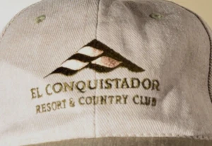 Mütze Kappe El Conquistador Resort Country Club PR Riemen hinten hergestellt in den USA verstellbar - Bild 1 von 7