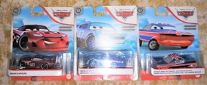 Disney Pixar Cars 3 Metallic Schnitzeljagden Jonas Carvers Cal Weathers Ramone! - Bild 1 von 5