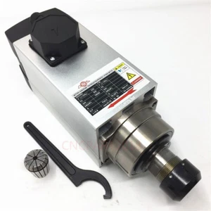 Electric Spindle Motor 3.5KW ER25 Air-cooled 18000RPM 4Bearing CNC Woodworking - Picture 1 of 12