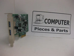 Dell USB 3.0 Dual Port PCIe LOW Profile Expansion Card 0FWGJ8 Tested Working SFF - Afbeelding 1 van 14