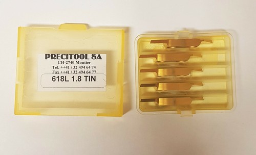 5pcs Precitool 618L 1.8 TIN Carbide Inserts | eBay