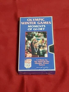 Olympic Winter Games Moments Of Glory VHS 1991 Kellogg's Official - Picture 1 of 4