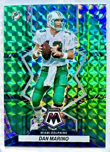 DAN MARINO 2022 Panini Mosaic Football GREEN PRIZM Card #126 MIAMI DOLPHINS - Picture 1 of 1