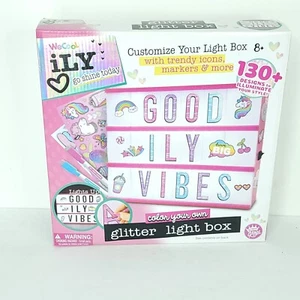 Do It Yourself Glitter Light Box Unicorn Color Create Customizable We Cool Illy - Picture 1 of 6