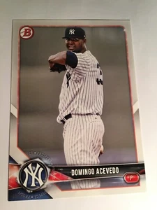 2018 Bowman Paper Prospects Jumbo 5x7 Domingo Acevedo Yankees BP32 03/49 - Picture 1 of 1