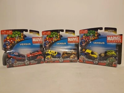 Marvel Universe diecast VS series Lot Of 3 All New!! Captain America Thor Loki - Image 1 of 4