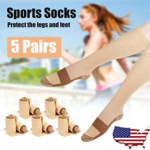 5 Paia Calze a Compressione Rame 20-30mmHg Supporto Graduato Uomo Donna S-XXL - Foto 1 di 15