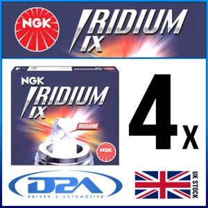 4 x NGK IRIDIUM IX PLUGS CR9EIX,SUZUKI,GSX-R1000 K1-K6 1000 - Picture 1 of 6