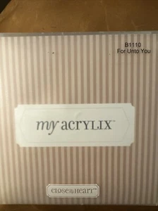My Acrylix B1110 For Unto You - Bild 1 von 2