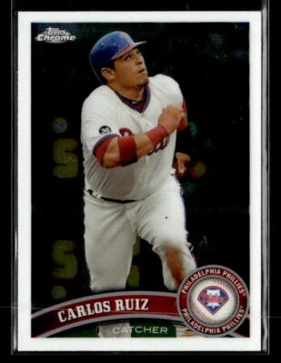 2011 Topps Chrome #21 Carlos Ruiz - Image 1 of 2