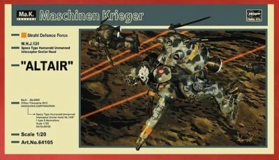Hasegawa 64105 1/20 Maschinen Krieger GROSSER "ALTAIR" Interceptor-Ship from USA - Image 1 of 4