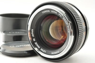 [MINT]Canon FD 55mm f/1.2 Wide Angle MF Lens + BS-58 hood from Japan 1034a2 - Image 1 of 4