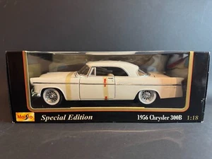 Maisto Chrysler 300B Bianco 1956 (n.31897) 1:18 - Foto 1 di 15